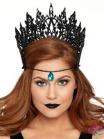 Jewel Accent Glitter Die Cut Crown by Leg Avenue lingerie accessories