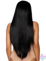 33 Long Straight Center Part Wig