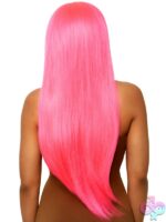 33 Long Straight Center Part Wig
