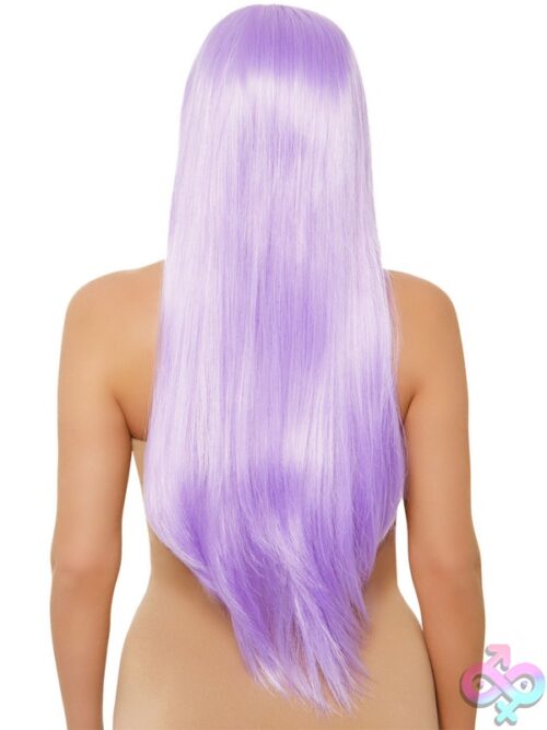 33 Long Straight Center Part Wig