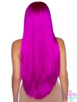 33 Long Straight Center Part Wig