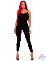 33 Long Straight Center Part Wig