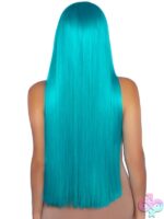 33 Long Straight Center Part Wig