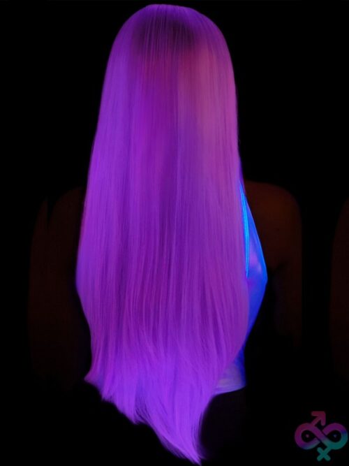 33 Long Straight Center Part Wig