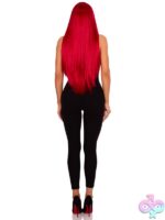 33 Long Straight Center Part Wig
