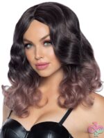 18 Curly Ombre Long Bob Wig