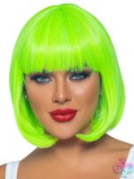 Neon Short Bob Wig 12 by Leg Avenue — vivid color costume accessory