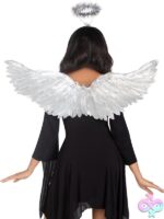 2 Piece Metallic Angel Costume Kit