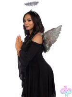 2 Piece Metallic Angel Costume Kit