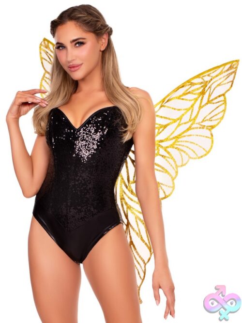 Iridescent Strapless Fairy Wings