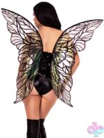 Iridescent Strapless Fairy Wings