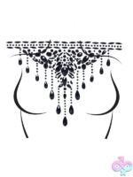 Choker Body Jewels Sticker by Leg Avenue — sparkling lingerie accessory