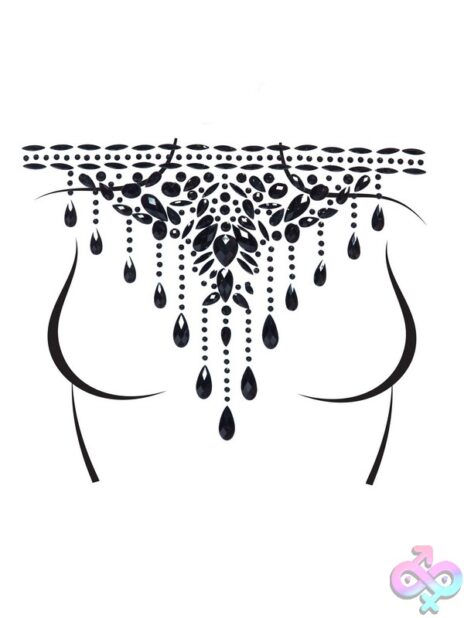 Choker Body Jewels Sticker by Leg Avenue — sparkling lingerie accessory