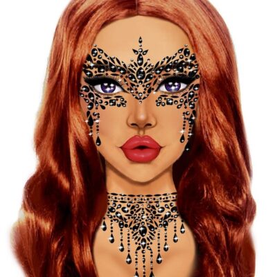 Choker Body Jewels Sticker