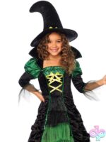 Girl S PC Storybook Witch Costume by Leg Avenue themed lingerie set