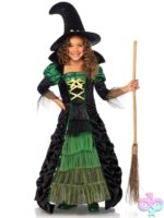 Girl S 2 Pc Storybook Witch Costume