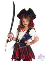 Girl S PC Caribbean Pirate Costume by Leg Avenue — themed lingerie costume