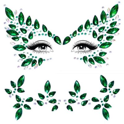 Poison Face Jewels Sticker by Leg Avenue — decorative body jewels accessory