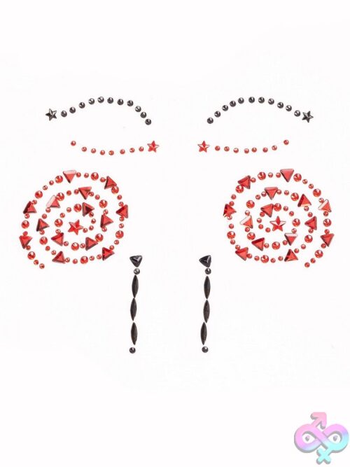 Puppet Face Jewels Sticker