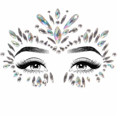 Iris Face Jewels Sticker by Leg Avenue — decorative shimmer accessory