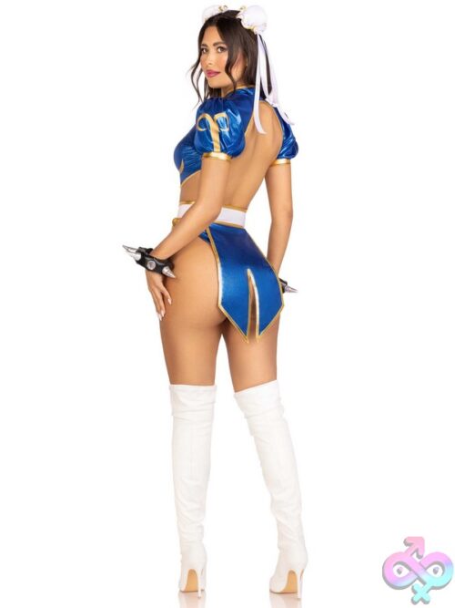 4 Piece Street Fighter Battle Chun Li Costume