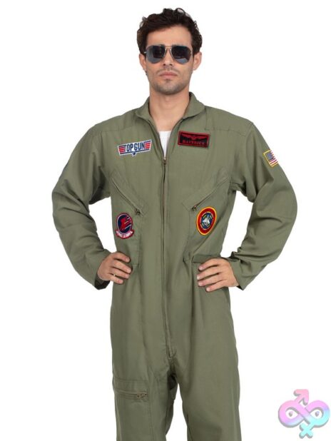 Men S PC Top Gun Flight Suit Costume by Leg Avenue — themed costume for roleplay