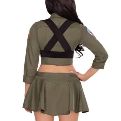 3 Piece Top Gun Fighter Pilot Costume