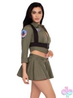 3 Piece Top Gun Fighter Pilot Costume