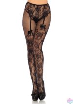 Fleur De Lace Illusion Tights - Image 2