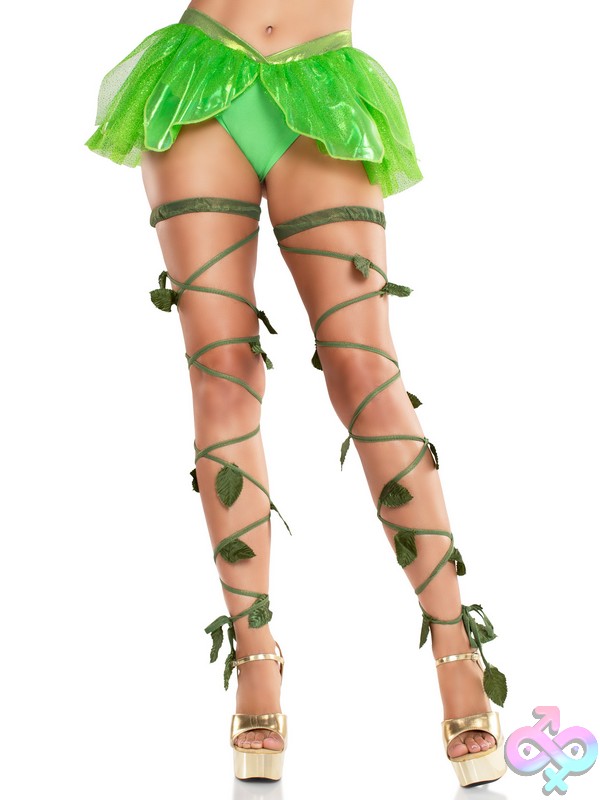 Discreet-Toys-Leg-Avenue-Hosiery-1939_01_126 Ivy Shimmer Garter Leg Wraps By Leg Avenue — Romantic Boudoir Lingerie