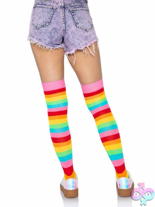 Rainbow Leg Warmers