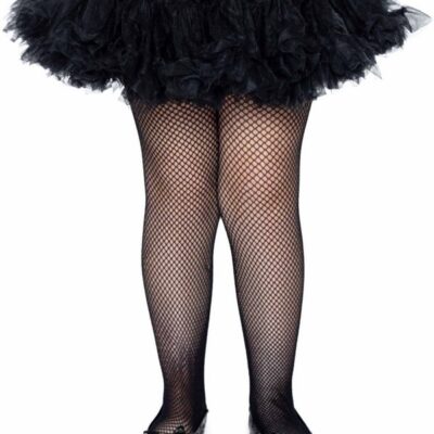 Childrens Fishnet Tights By Leg Avenue — Sheer Fishnet Lingerie Stockings
