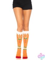 Gingerbread Man Knee High Socks