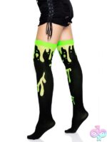 Splatter Thigh Highs