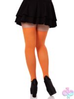 Opaque Nylon Thigh Highs