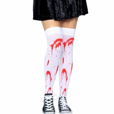 Zombie thigh-highs Bloody Zombie Thigh Highs by Leg Avenue