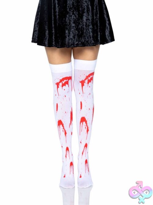 Bloody Zombie Thigh Highs
