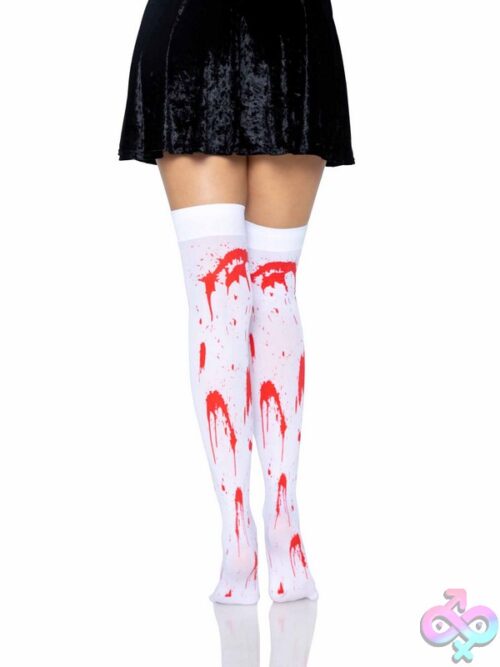 Bloody Zombie Thigh Highs