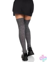 Heather Rib Knit Thigh Highs