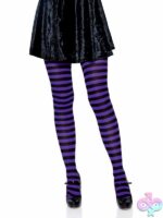 Nylon Striped Tights