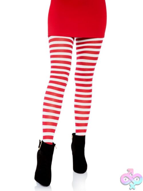 Nylon Striped Tights