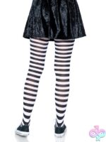Nylon Striped Tights