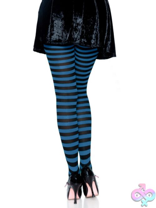 Nylon Striped Tights