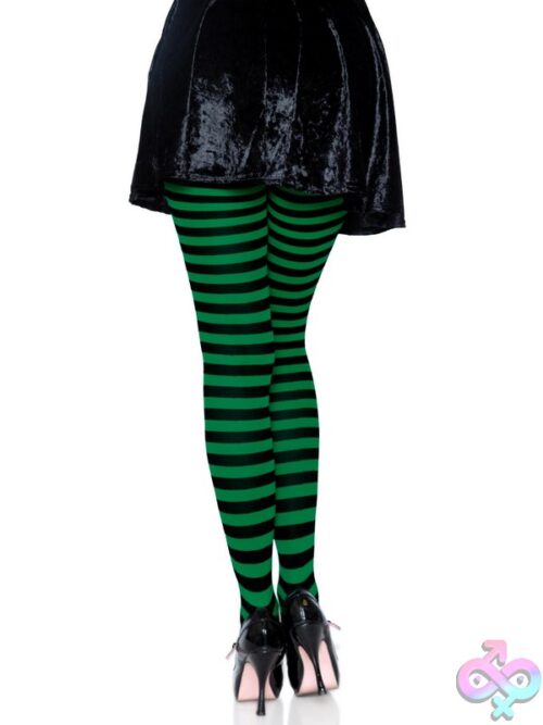 Nylon Striped Tights