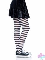 Nylon Striped Tights