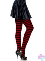Nylon Striped Tights