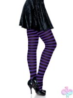 Nylon Striped Tights