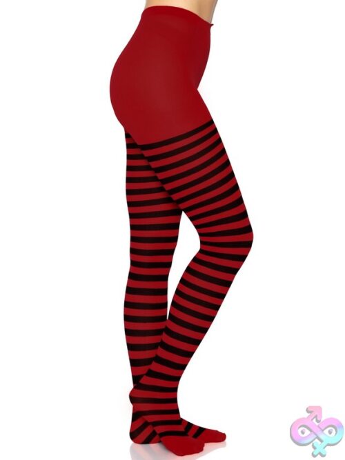 Nylon Striped Tights