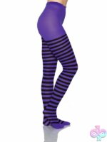 Nylon Striped Tights
