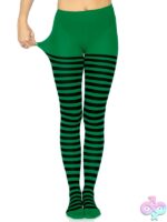 Nylon Striped Tights